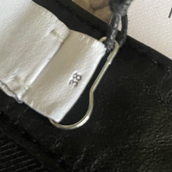 IRO Lamb Leather Shorts Black High Waist Moto Luxe FR38 US6 NWT - Picture 10 of 17